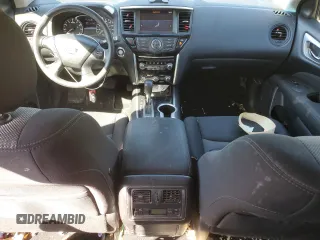 2017 Nissan Pathfinder SV with VIN 5N1DR2MM5HC904433, listed as a Copart auction lot 49607565 with 126,448 mi miles and Clean Title. Bid and sale history available at carsss.com. Image 8.