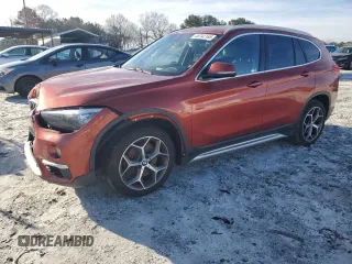2019 BMW X1 sDrive28i with VIN WBXHU7C50K3H46236, listed as a Copart auction lot 45742165 with 102,335 mi miles and Salvage Title. Bid and sale history available at carsss.com. Image 1.