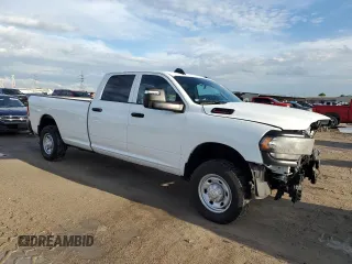 2024 Ram 2500 Tradesman with VIN 3C6UR4HJ2RG328449, listed as a Copart auction lot 51104785 with 8,209 mi miles and Salvage Title. Bid and sale history available at carsss.com. Image 4.