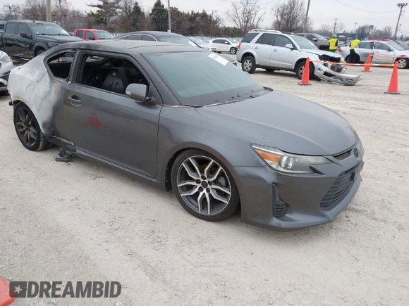 2015 Scion tC with VIN JTKJF5C72F3089756, listed as a IAAI auction lot 41554749 with 66,883 mi miles. Bid and sale history available at carsss.com. Image 1.