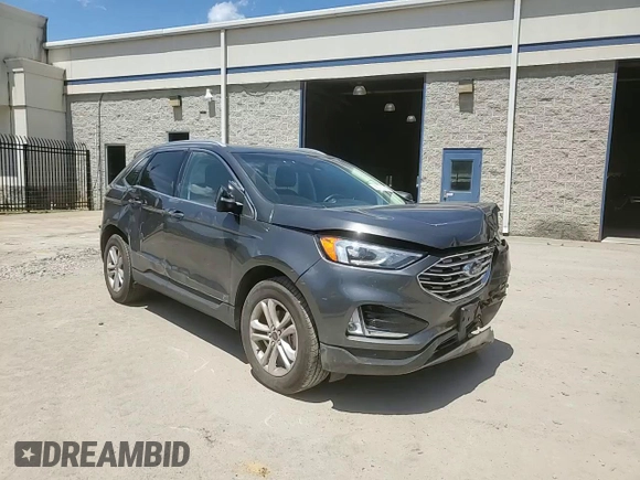 2019 Ford Edge SEL with VIN 2FMPK3J94KBB95072, listed as a Copart auction lot 56213785 with 81,410 mi miles and Salvage title. Bid and sale history available at DreamBid. Image 14.
