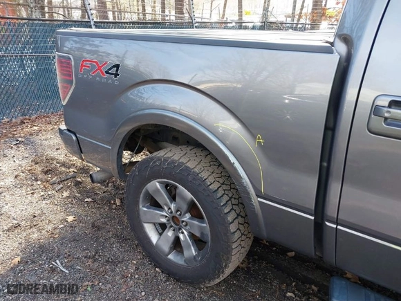 2012 Ford F-150 XL with VIN 1FTFW1ET7CFA18434, listed as a IAAI auction lot 41596068 with 171,589 mi miles. Bid and sale history available at carsss.com. Image 6.