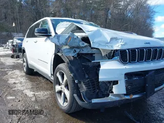 2021 Jeep Grand Cherokee Limited with VIN 1C4RJKBG4M8125519, listed as a IAAI auction lot 41600162 with 81,467 mi miles and . Bid and sale history available at DreamBid. Image 6.