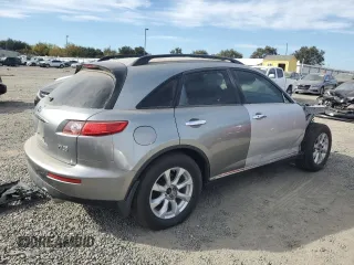 2006 Infiniti FX35 with VIN JNRAS08U86X101065, listed as a Copart auction lot 75566464 with 176,324 mi miles and Salvage Title. Bid and sale history available at carsss.com. Image 3.