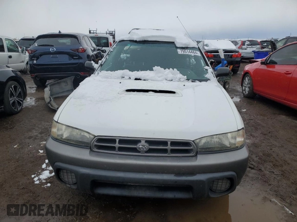 1997 Subaru Legacy Outback with VIN 4S3BG6858V6646771, listed as a Copart auction lot 79514484 with 216,013 mi miles and Non repairable. Bid and sale history available at DreamBid. Image 5.