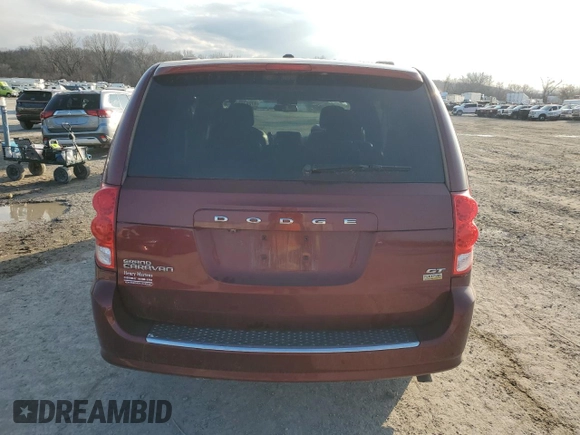 2017 Dodge Grand Caravan GT with VIN 2C4RDGEG8HR596504, listed as a Copart auction lot 87267074 with 86,112 mi miles and Salvage Title. Bid and sale history available at DreamBid. Image 6.