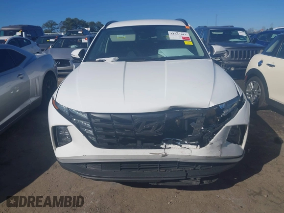 2023 Hyundai Tucson SEL with VIN 5NMJB3AE3PH258503, listed as a IAAI auction lot 41667615 with 51,879 mi miles and . Bid and sale history available at carsss.com. Image 12.
