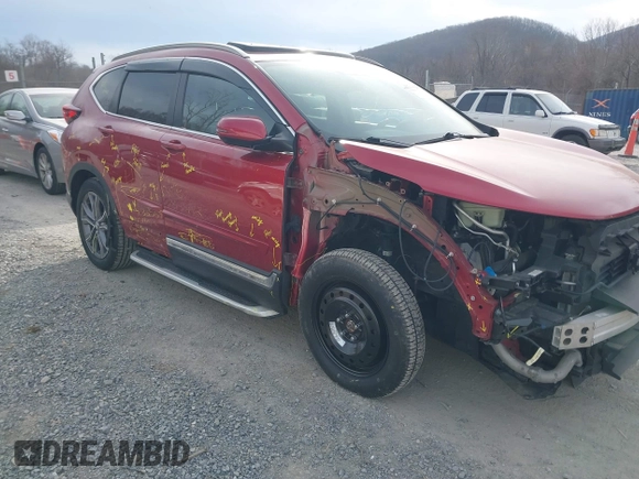 2020 Honda CR-V Touring with VIN 2HKRW2H90LH649017, listed as a IAAI auction lot 41701827 with 50,565 mi miles and . Bid and sale history available at DreamBid. Image 1.