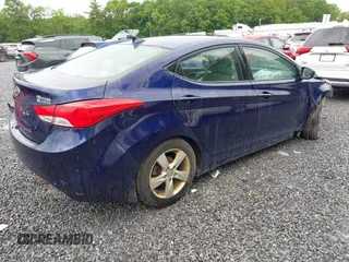 2013 Hyundai Elantra GLS with VIN 5NPDH4AE3DH179834, listed as a IAAI auction lot 42411000 with 113,198 mi miles and . Bid and sale history available at DreamBid. Image 4.