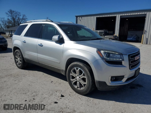 2015 GMC Acadia SLT with VIN 1GKKVRKD0FJ241174, listed as a Copart auction lot 47074245 with 179,716 mi miles and Salvage Title. Bid and sale history available at DreamBid. Image 4.