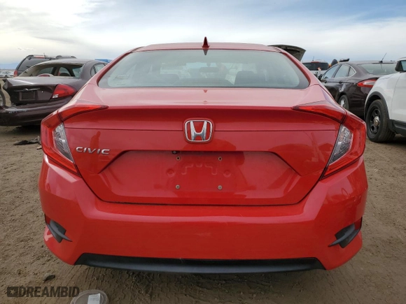 2017 Honda Civic Sedan EX with VIN 2HGFC2F75HH567895, listed as a Copart auction lot 49402185 with 76,173 mi miles and Salvage Title. Bid and sale history available at carsss.com. Image 6.