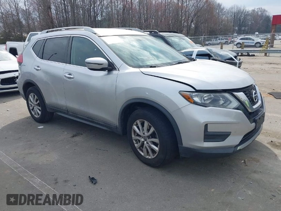 2017 Nissan Rogue SV with VIN 5N1AT2MT6HC824702, listed as a IAAI auction lot 41683571 with 138,860 mi miles. Bid and sale history available at carsss.com. Image 1.