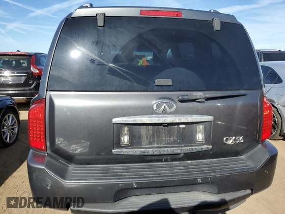 2007 Infiniti QX56 with VIN 5N3AA08C27N802470, listed as a Copart auction lot 72685574 with 242,149 mi miles and Clean Title. Bid and sale history available at carsss.com. Image 6.