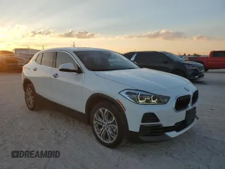 2022 BMW X2 sDrive28i with VIN WBXYH9C03N5U10638, listed as a Copart auction lot 74921814 with 46,252 mi miles and Salvage Title. Bid and sale history available at carsss.com. Image 4.