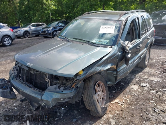2004 Jeep Grand Cherokee Laredo with VIN 1J4GX48S34C192181, listed as a IAAI auction lot 42320368 with 181,415 mi miles and . Bid and sale history available at DreamBid. Image 2.