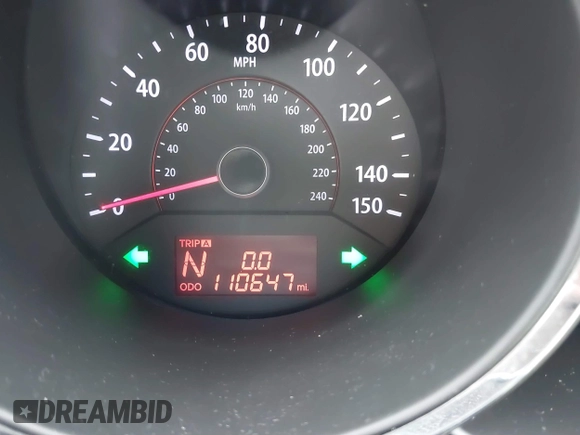 2012 Kia Sorento EX with VIN 5XYKU3A66CG248320, listed as a IAAI auction lot 41891391 with 110,647 mi miles and . Bid and sale history available at DreamBid. Image 7.