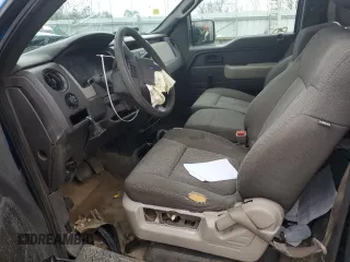 2009 Ford F-150 XL with VIN 1FTRF14WX9KB51584, listed as a Copart auction lot 65973012 with 169,766 mi miles and Salvage title. Bid and sale history available at DreamBid. Image 7.