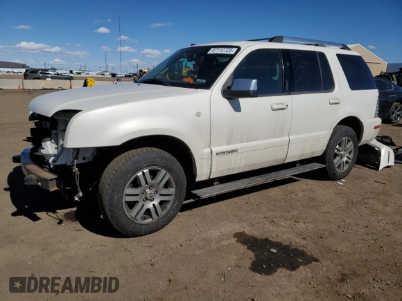 2007 Mercury Mountaineer Premier with VIN 4M2EU48897UJ07041, listed as a Copart auction lot 47112725 with 78,041 mi miles and Salvage Title. Bid and sale history available at carsss.com. Image 1.