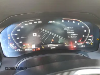2022 BMW M4 Competition xDrive with VIN WBS43AZ01NCH67522, listed as a Copart auction lot 51634765 with 18,142 mi miles and Salvage Title. Bid and sale history available at carsss.com. Image 9.