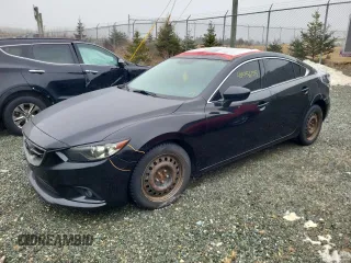 2015 Mazda 6 i Grand Touring with VIN JM1GJ1W55F1197044, listed as a Copart auction lot 48456135 with Not Provided miles and Salvage Title. Bid and sale history available at carsss.com. Image 1.