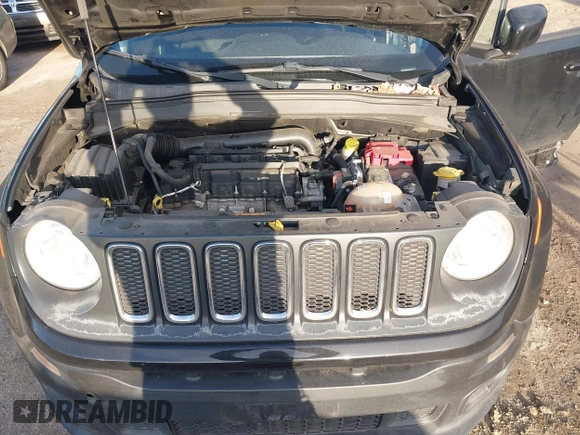 2018 Jeep Renegade Latitude with VIN ZACCJABB7JPH15240, listed as a IAAI auction lot 41727971 with 96,853 mi miles and . Bid and sale history available at carsss.com. Image 10.
