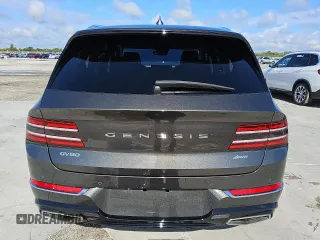 2024 Genesis GV80 z VIN KMUHCESC9RU202658, wystawiony jako Copart lot #56431315 z przebiegiem 25 783 mil mil oraz Tytuł czysty. Historia ofert i sprzedaży dostępna na DreamBid. Obrazek 6.
