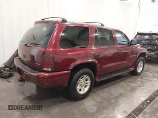 2001 Dodge Durango with VIN 1B4HS28N81F520385, listed as a IAAI auction lot 41513066 with 197,701 mi miles. Bid and sale history available at carsss.com. Image 4.