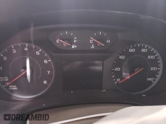 2020 Chevrolet Malibu LS with VIN 1G1ZB5ST8LF128938, listed as a Copart auction lot 55707305 with Not Provided miles and Salvage Title. Bid and sale history available at DreamBid. Image 9.