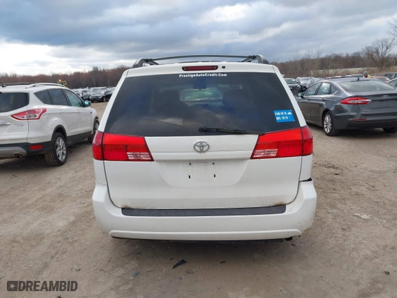 2004 Toyota Sienna LE with VIN 5TDBA23C14S022101, listed as a IAAI auction lot 41879798 with 99,964 mi miles. Bid and sale history available at carsss.com. Image 17.