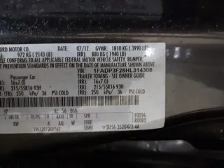 2017 Ford Focus SE with VIN 1FADP3F28HL314308, listed as a IAAI auction lot 42175299 with 74,917 mi miles and . Bid and sale history available at DreamBid. Image 9.