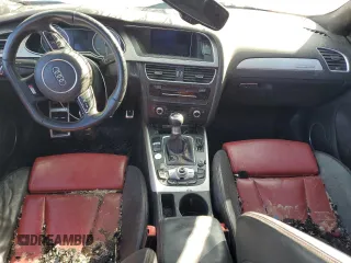 2014 Audi S4 Premium Plus with VIN WAUBGAFL0EA079776, listed as a Copart auction lot 76473314 with 71,656 mi miles and Salvage Title. Bid and sale history available at carsss.com. Image 8.