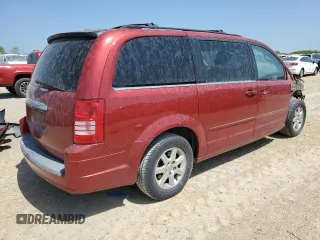2008 Chrysler Town & Country Touring with VIN 2A8HR54P68R697665, listed as a Copart auction lot 50191445 with 145,000 mi miles and Salvage Title. Bid and sale history available at carsss.com. Image 3.