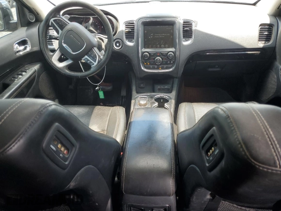 2014 Dodge Durango Citadel with VIN 1C4SDJET1EC349261, listed as a Copart auction lot 61129465 with 201,451 mi miles and Salvage title. Bid and sale history available at DreamBid. Image 8.