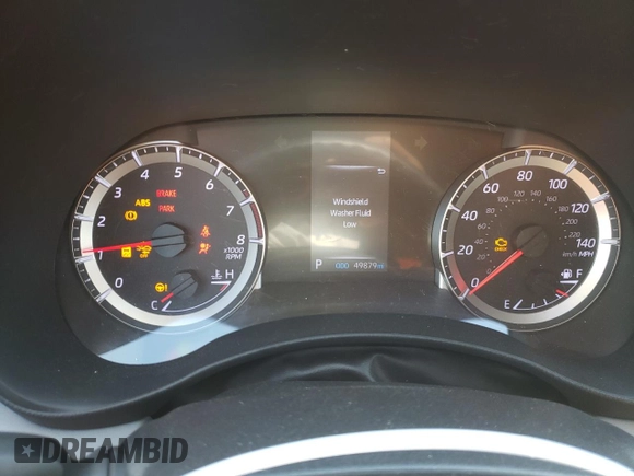 2020 Toyota Highlander L with VIN 5TDCZRBH9LS504672, listed as a Copart auction lot 54147505 with 49,879 mi miles and Salvage title. Bid and sale history available at DreamBid. Image 9.