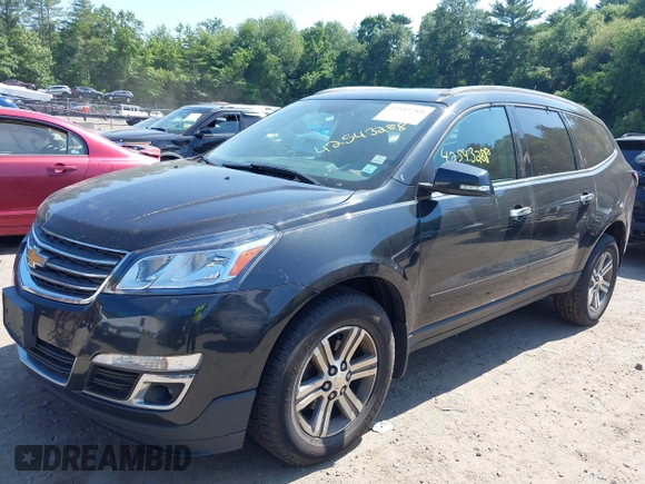 2015 Chevrolet Traverse LT z VIN 1GNKRGKD1FJ229238, wystawiony jako IAAI lot #42543288 z przebiegiem 285 667 mil mil oraz . Historia ofert i sprzedaży dostępna na DreamBid. Obrazek 17.