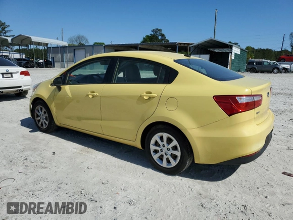2016 Kia Rio LX with VIN KNADM4A37G6557465, listed as a Copart auction lot 52239055 with 120,477 mi miles and Clean Title. Bid and sale history available at carsss.com. Image 2.