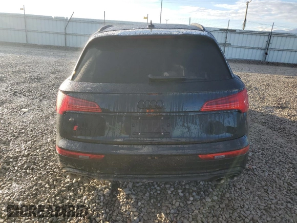 2022 Audi SQ5 Premium Plus with VIN WA1B4AFY5N2126277, listed as a Copart auction lot 76805603 with 16,529 mi miles and . Bid and sale history available at DreamBid. Image 6.