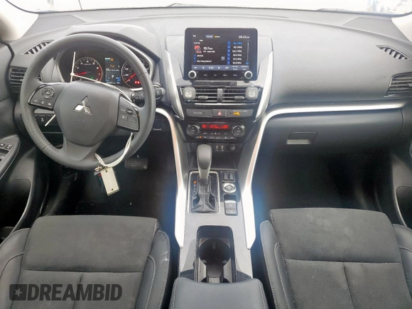2023 Mitsubishi Eclipse Cross SE with VIN JA4ATWAA3PZ053197, listed as a Copart auction lot 59697995 with 22,097 mi miles and Salvage title. Bid and sale history available at DreamBid. Image 8.