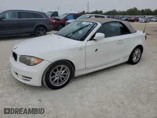 2011 BMW 1 Series 128i with VIN WBAUN1C50BVH83228, listed as a Copart auction lot 79295394 with 0 mi miles and Salvage Title. Bid and sale history available at carsss.com. Image 1.