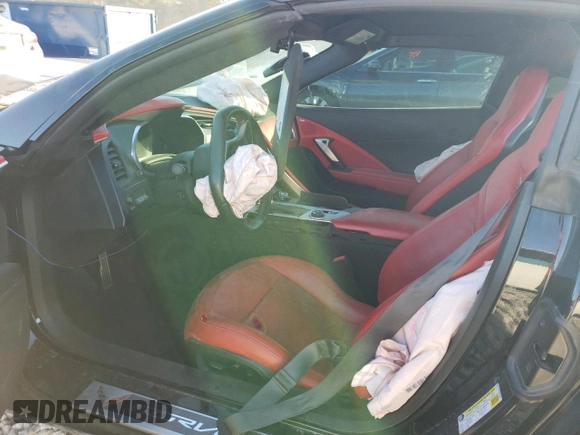 2016 Chevrolet Corvette 3LT z VIN 1G1YF2D73G5118201, wystawiony jako Copart lot #83560824 z przebiegiem Nie podano mil oraz Szkoda całkowita • Salvage title. Historia ofert i sprzedaży dostępna na DreamBid. Obrazek 8.