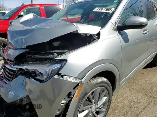 2023 Buick Encore GX Select with VIN KL4MMESL2PB086978, listed as a Copart auction lot 49974395 with 14,454 mi miles and Salvage title. Bid and sale history available at DreamBid. Image 12.