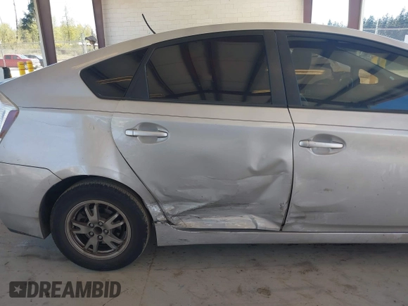 2010 Toyota Prius II with VIN JTDKN3DU8A0167894, listed as a IAAI auction lot 42078503 with 387,366 mi miles. Bid and sale history available at carsss.com. Image 6.