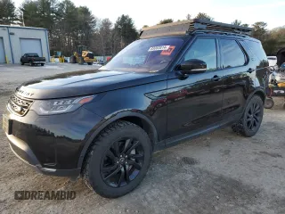 2019 Land Rover Discovery HSE with VIN SALRR2RVXKA086687, listed as a Copart auction lot 83082814 with 61,603 mi miles and Salvage Title. Bid and sale history available at carsss.com. Image 1.