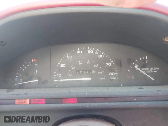 1993 Ford Tempo z VIN 1FAPP36X7PK153107, wystawiony jako IAAI lot #41867198 z przebiegiem 9 377 mil mil oraz . Historia ofert i sprzedaży dostępna na DreamBid. Obrazek 7.