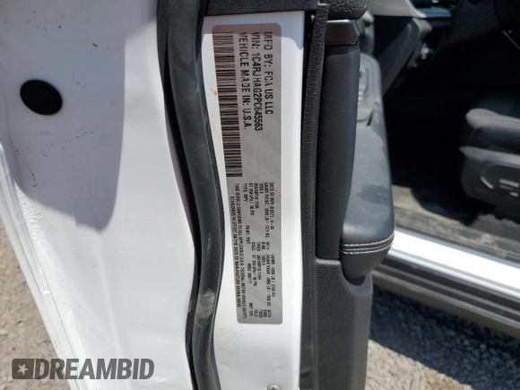 2023 Jeep Grand Cherokee Laredo с VIN 1C4RJHAG2PC645563, выставлен на аукционе Copart как лот 56483715 с пробегом 29 340 миль миль и Списание • Salvage title. История ставок и продаж доступна на DreamBid. Изображение 14.