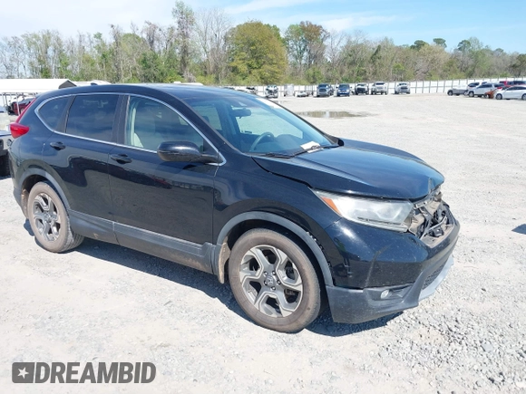 2018 Honda CR-V EX with VIN 7FARW1H57JE042281, listed as a IAAI auction lot 41897670 with 87,319 mi miles. Bid and sale history available at carsss.com. Image 1.
