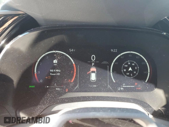 2025 Lexus RX 350 with VIN 2T2BAMCA6SC090597, listed as a Copart auction lot 48307175 with 946 mi miles and Salvage Title. Bid and sale history available at DreamBid. Image 9.
