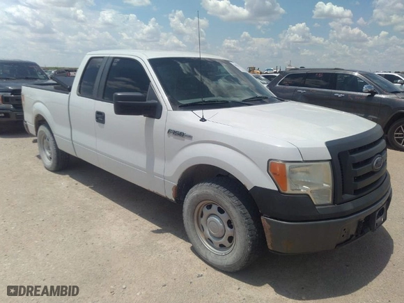 2010 Ford F-150 XL with VIN 1FTEX1CW6AFB42391, listed as a IAAI auction lot 36584648 with 274,503 mi miles. Bid and sale history available at carsss.com. Image 1.