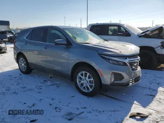 2023 Chevrolet Equinox LT with VIN 3GNAXKEG8PS123623, listed as a Copart auction lot 44256245 with 6,898 mi miles and Clean Title. Bid and sale history available at carsss.com. Image 4.