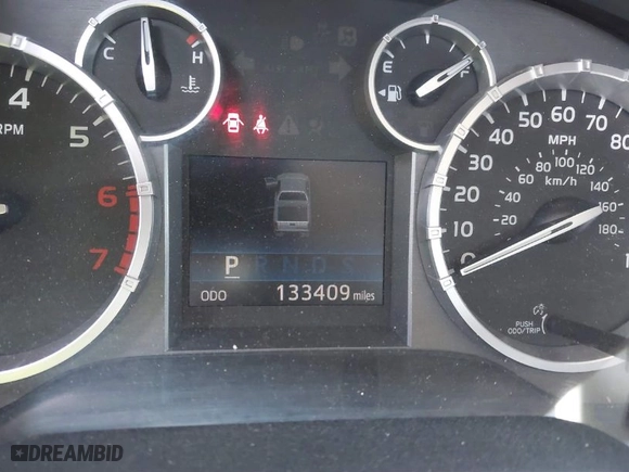 2014 Toyota Tundra 4WD Truck SR with VIN 5TFUW5F12EX379093, listed as a IAAI auction lot 41730439 with 133,409 mi miles. Bid and sale history available at carsss.com. Image 15.